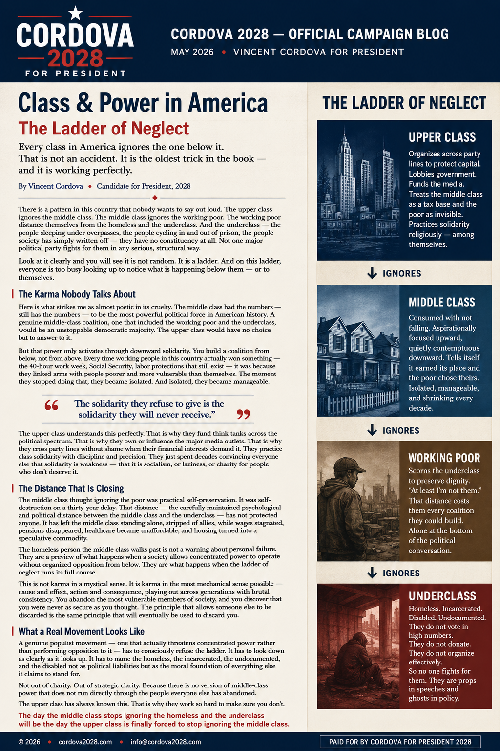 Class and power in America