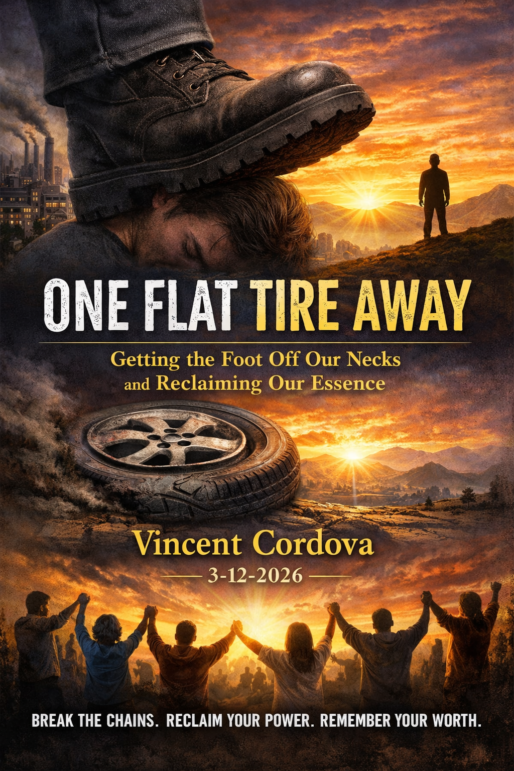 One Flat Tire Away