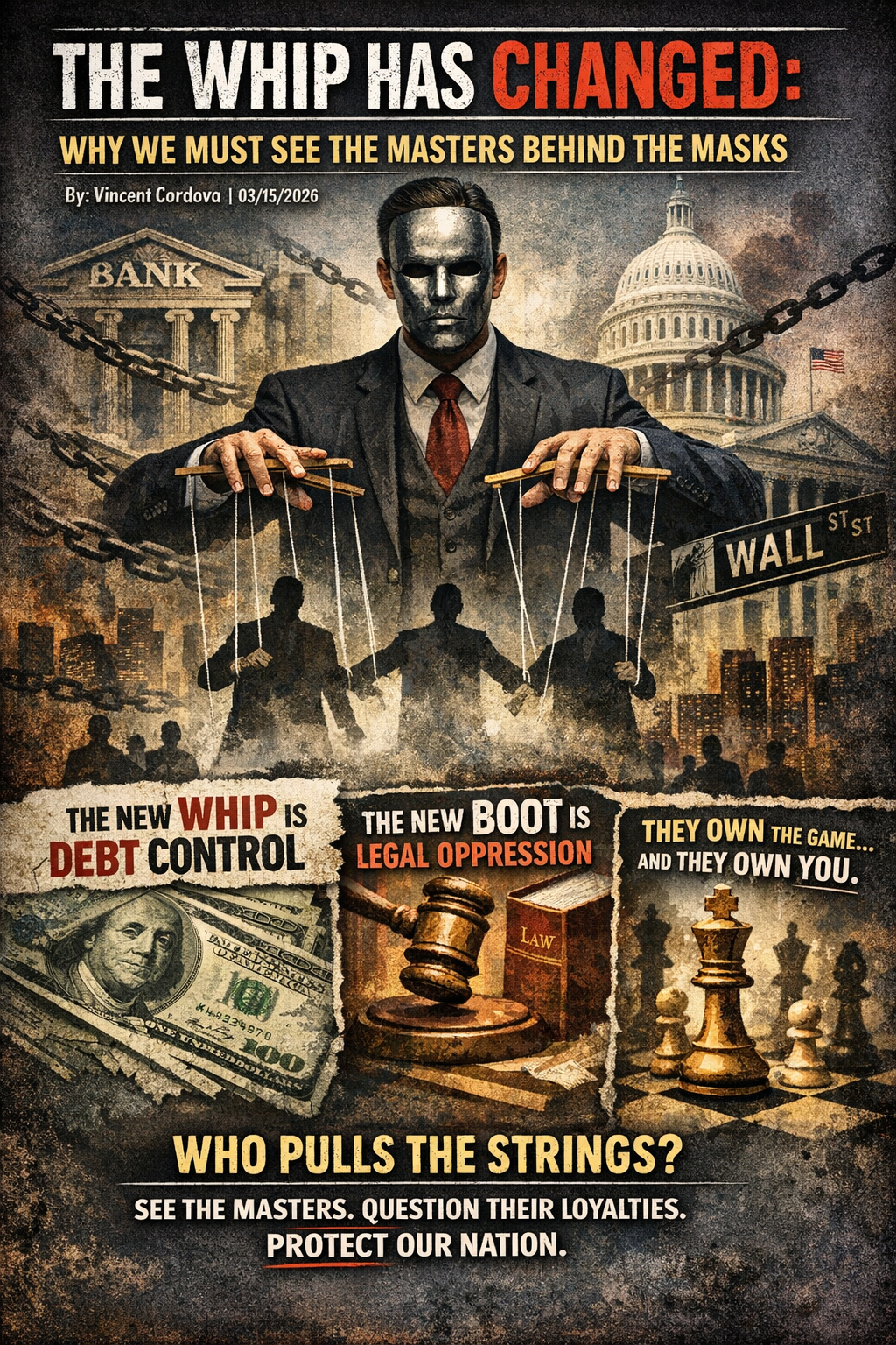 Symbolic image representing vigilance and protection of the nation