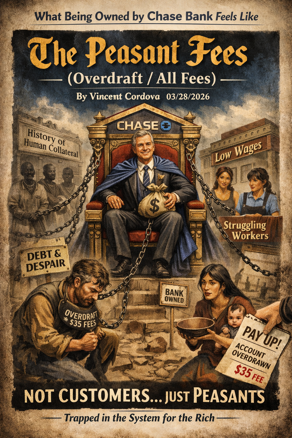 The Peasant Fees (Overdraft and all fees)