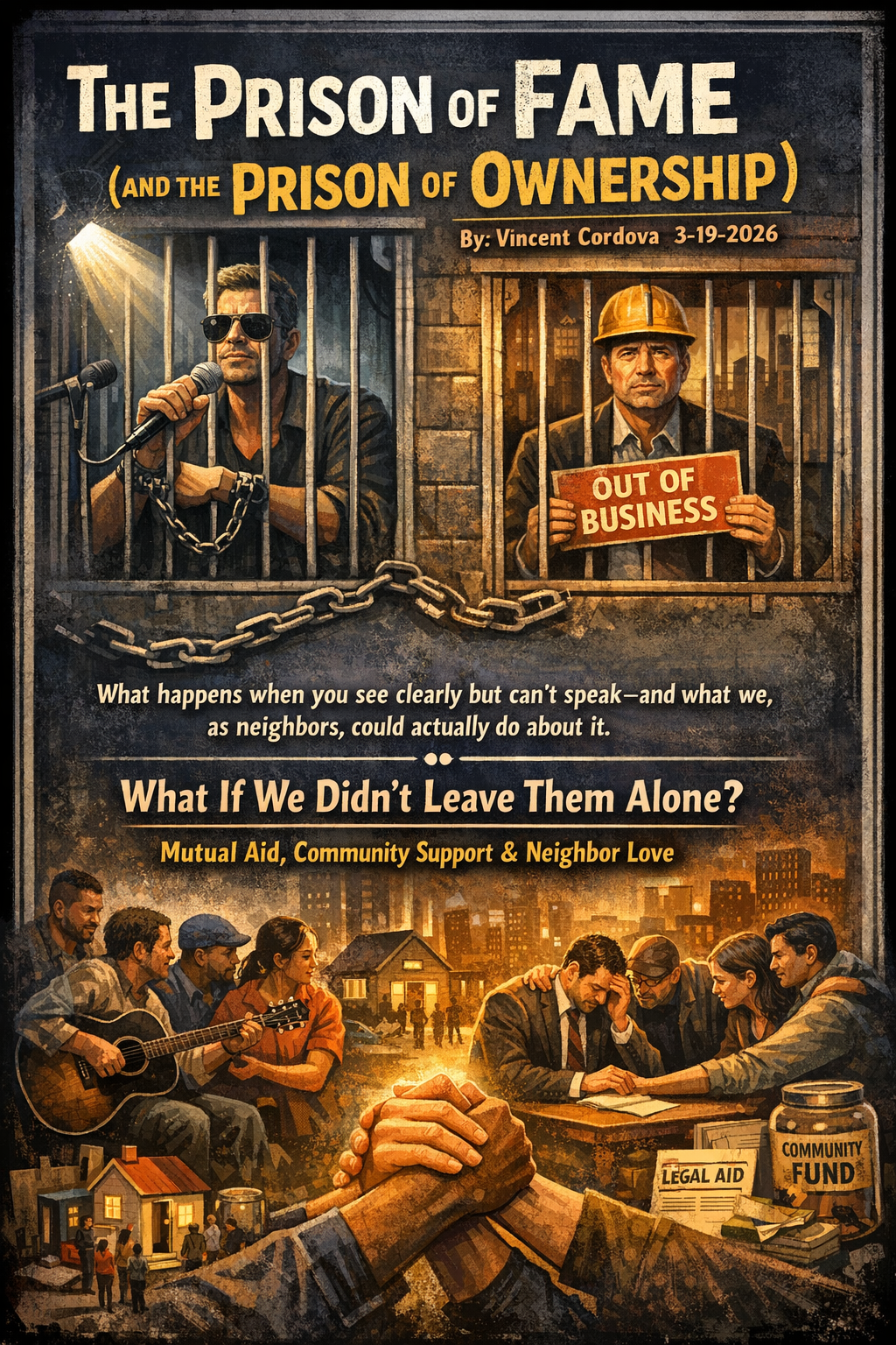 The Prison of Fame (and the Prison of Ownership)