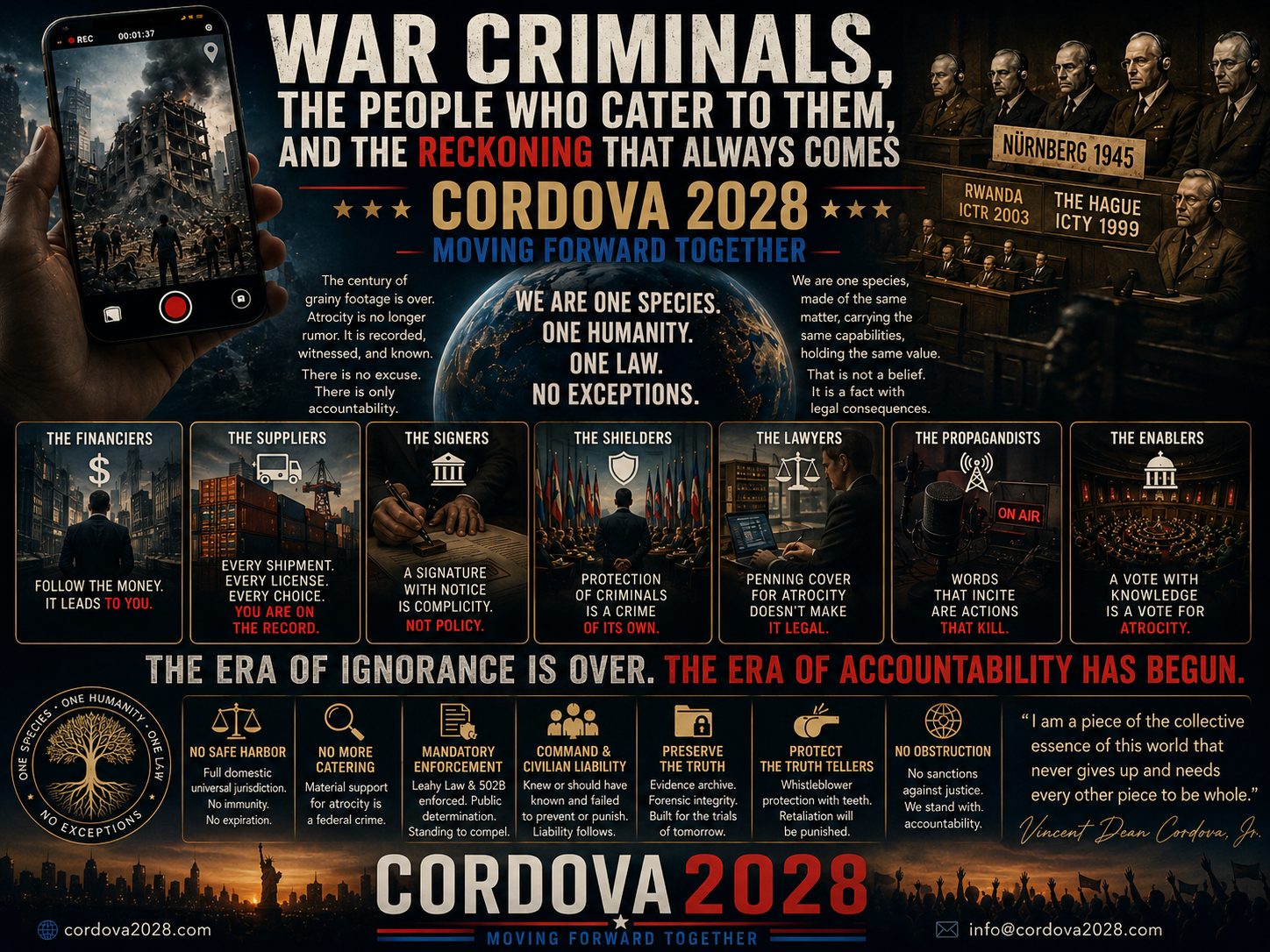 War Criminals, the People Who Cater to Them, and the Reckoning That Always Comes